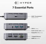 Cổng chuyển đa cổng Hyperdrive Thunderbolt 3 Dock Station