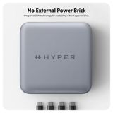Cỏng chuyển Hyperdrive Thunderbolt 4 Power Hub With Integrated GaN Power Source