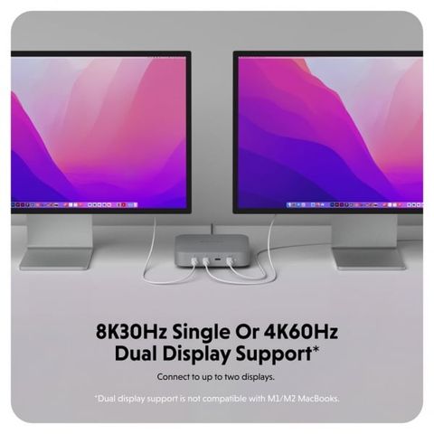 Cỏng chuyển Hyperdrive Thunderbolt 4 Power Hub With Integrated GaN Power Source