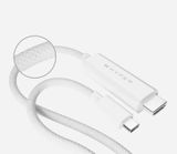 Cáp Hyperdrive USB-C to HDMI 4K 60Hz 2.5M