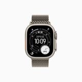 Apple Watch Ultra 3 49mm Natural Titanium Milanese Loop