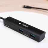 Cổng chuyển Mazer InfiniteLink Slim 4 Ports USB-C Hub 4x USB-A