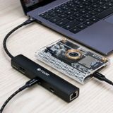 Cổng chhuyển Mazer InfiniteLink Slim 6 Ports USB-C Hub