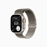 Apple Watch Ultra 3 49mm Natural Titanium Milanese Loop
