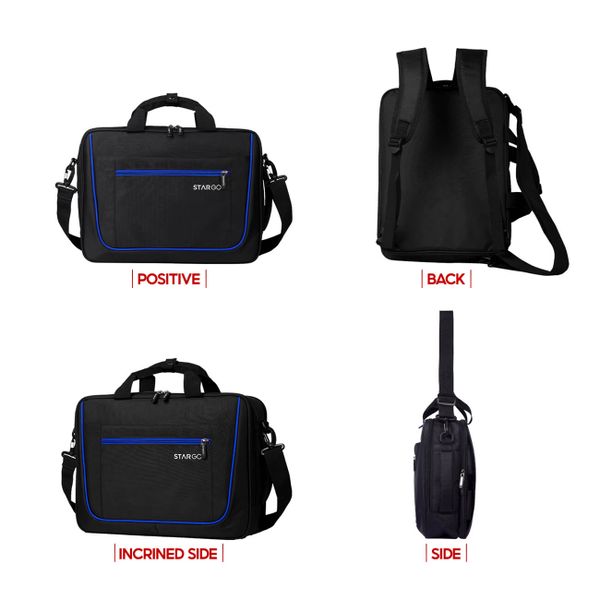 Đen phối xanh blue