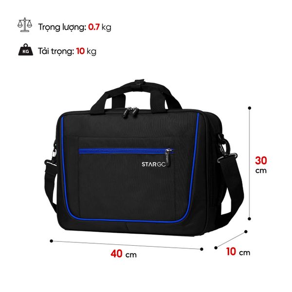 Đen phối xanh blue