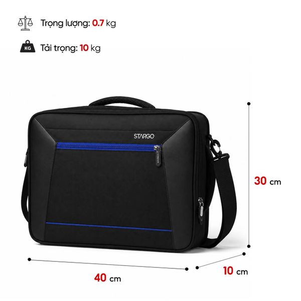 Đen phối xanh blue