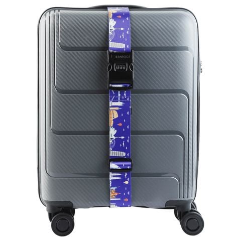 Dây đai khóa hành lý 1 chiều Stargo 03