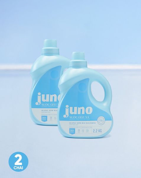  2 Chai Nước Giặt Xả Hương Sớm Mai SANTORINI 