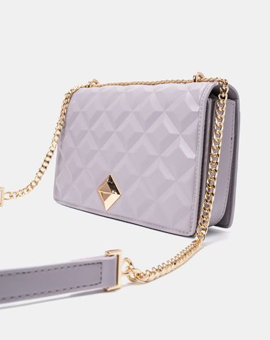  Túi xách nhỏ dập hiệu ứng princess diamond 