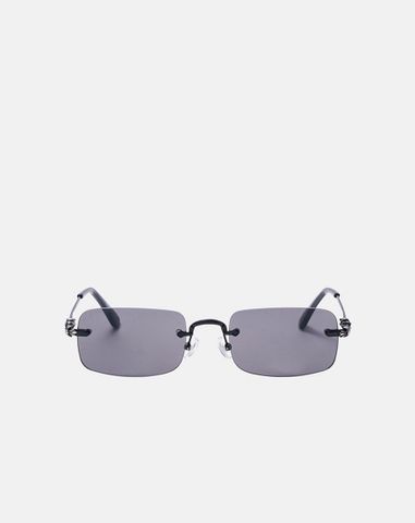  Mắt Kính Slim Square classic Gọng kim loại 