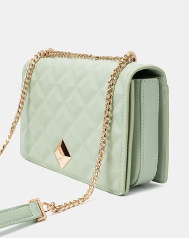  Túi xách nhỏ dập hiệu ứng princess diamond 