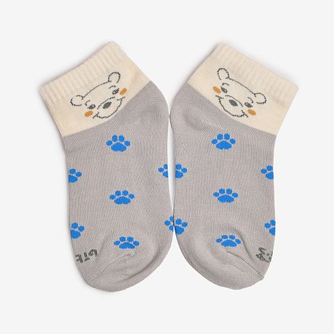  Combo 2 Đôi Vớ Biti's Trẻ Em Màu Xanh Nhớt ASBG00050XNH 