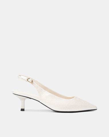  Giày Cao Gót Slingback Pump Tối Giản 