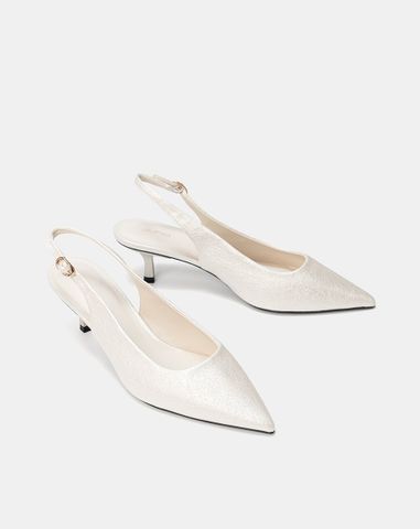  Giày Cao Gót Slingback Pump Tối Giản 