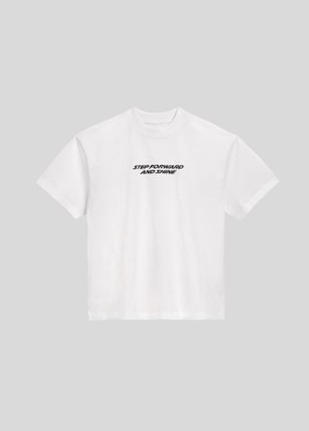  Áo Thun Biti’s Hunter – Original H: Step Forward Unisex Màu Trắng ACMH00100TRG 