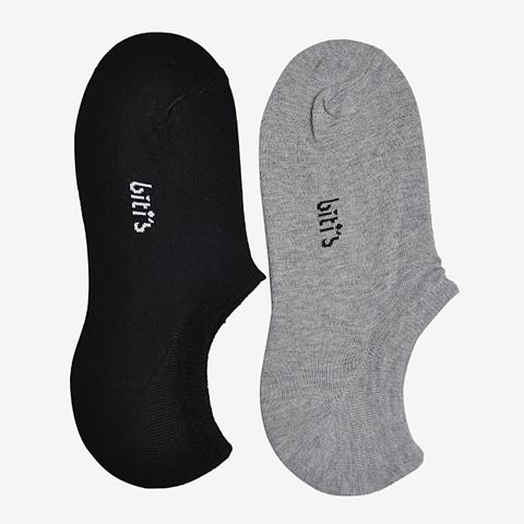  Combo 2 Vớ Lười Biti's Nam Màu Xám ASMG00100XAM 
