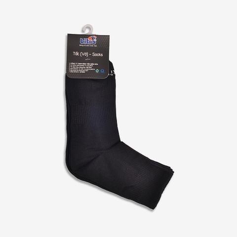 Vớ Cổ Trung Biti's Nam Màu Đen ASMG00110DEN 