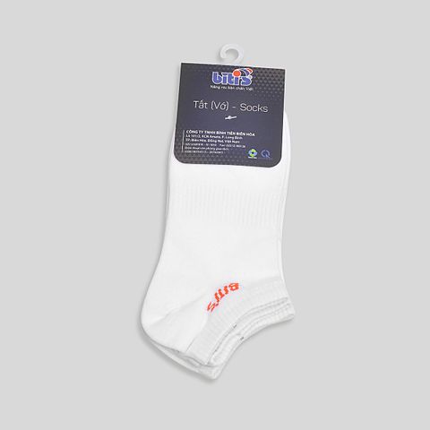  Combo 2 Đôi Vớ Cổ Thấp Biti's Màu Trắng ASUG00010TRG 