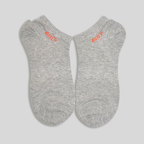  Combo 2 Đôi Vớ Cổ Thấp Biti's Màu Xám Đậm & Đen ASUG00010XAD 