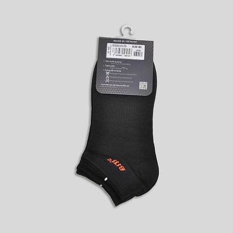  Combo 2 Đôi Vớ Lười Biti's Màu Đen ASUG00020DEN 