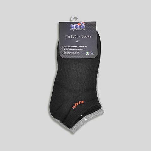  Combo 2 Đôi Vớ Lười Biti's Màu Xám và Đen ASUG00020XAD 