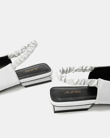 Giày Búp Bê Slingback Quai Thun 