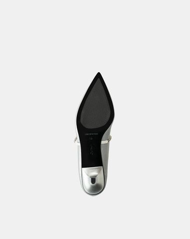  Giày Cao Gót Phối Dây Khóa Trang Trí 