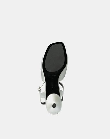  Giày Sandal Gót Nhọn Đắp Quai Chéo 