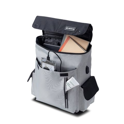  Balo Biti's Màu Xám Lợt BBBM01200XAL 