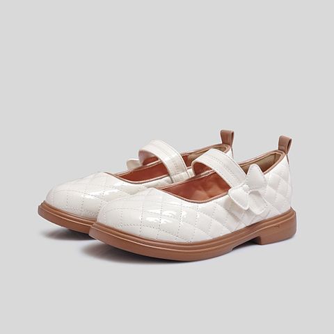  Giày Búp Bê Biti's Bé Gái Màu Kem BBG001400KEM 