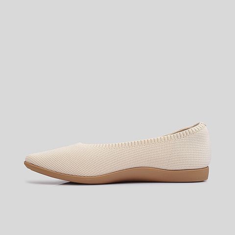  Giày Búp Bê Biti's Nữ Màu Kem BBW002700KEM 