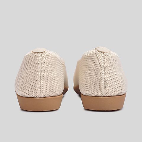  Giày Búp Bê Biti's Nữ Màu Kem BBW002700KEM 