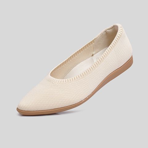  Giày Búp Bê Biti's Nữ Màu Kem BBW002700KEM 