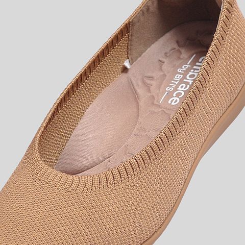  Giày Búp Bê Biti's Nữ Màu Nâu BBW002700NAU 