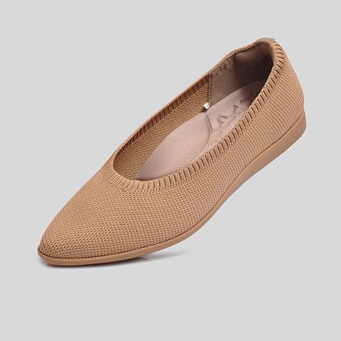  Giày Búp Bê Biti's Nữ Màu Nâu BBW002700NAU 