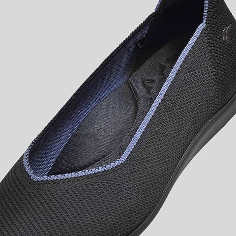  Giày Búp Bê Biti's Nữ Màu Đen BBW003000DEN 