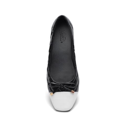  Giày Búp Bê Biti's Nữ Màu Đen BBW003388DEN 