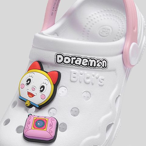  Dép Eva Biti's Doraemon Bé Gái Màu Trắng BEG003522TRG 