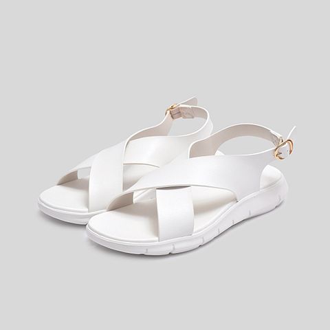  Sandal Biti's Êmbrace Nữ Màu Trắng BEW003100TRG 