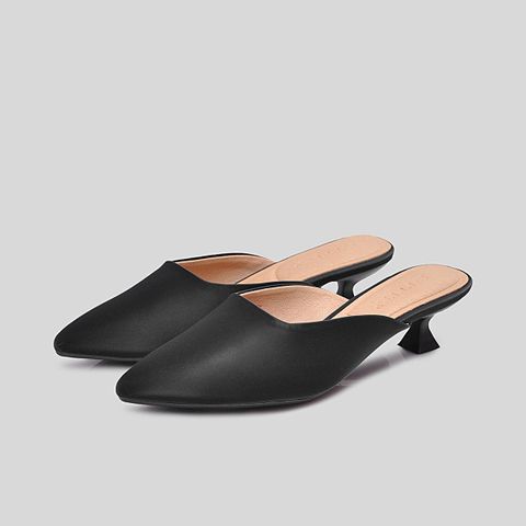  Dép Cao Gót Biti’s Nữ Màu Đen BFW005388DEN 