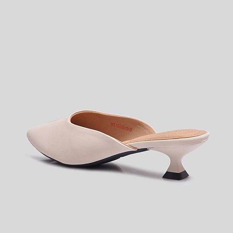  Dép Cao Gót Biti’s Nữ Màu Kem BFW005388KEM 