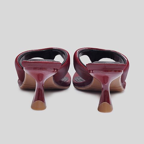  Dép Cao Gót Biti’s Nữ Màu Đỏ Đậm BFW005488DOD 