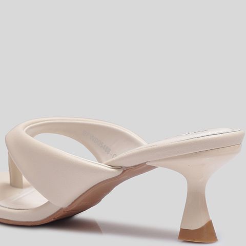  Dép Cao Gót Biti’s Nữ Màu Kem BFW005488KEM 