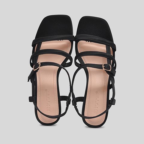  Giày Sandal Cao Gót Biti's Nữ Màu Đen BFW005688DEN 
