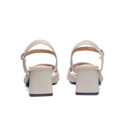  Sandal Cao Gót Biti's Nữ Màu Kem BFW006188KEM 
