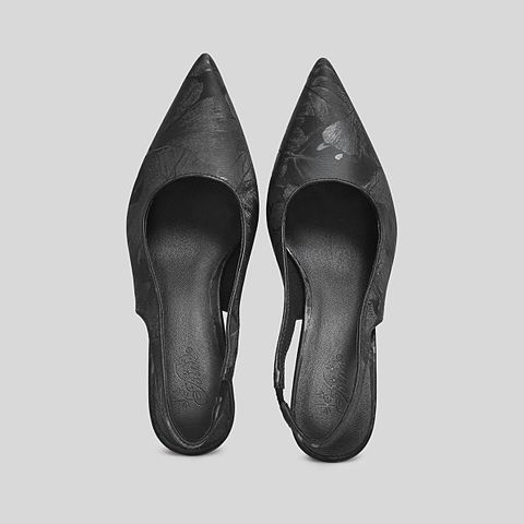  Giày Cao Gót Biti's Nữ Màu Đen BFW006888DEN 