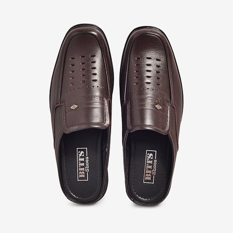  Giày Tây Mocasin Biti's Nam Màu Nâu Đậm BMM001677NAD 
