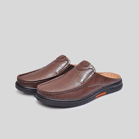  Giày Tây Mocassin Biti's Nam Màu Nâu Đậm BMM001977NAD 