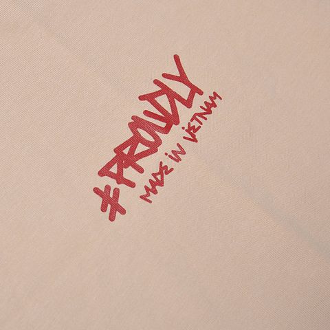  Áo Thun Biti's Hunter Unisex Màu Kem BOU001700KEM 